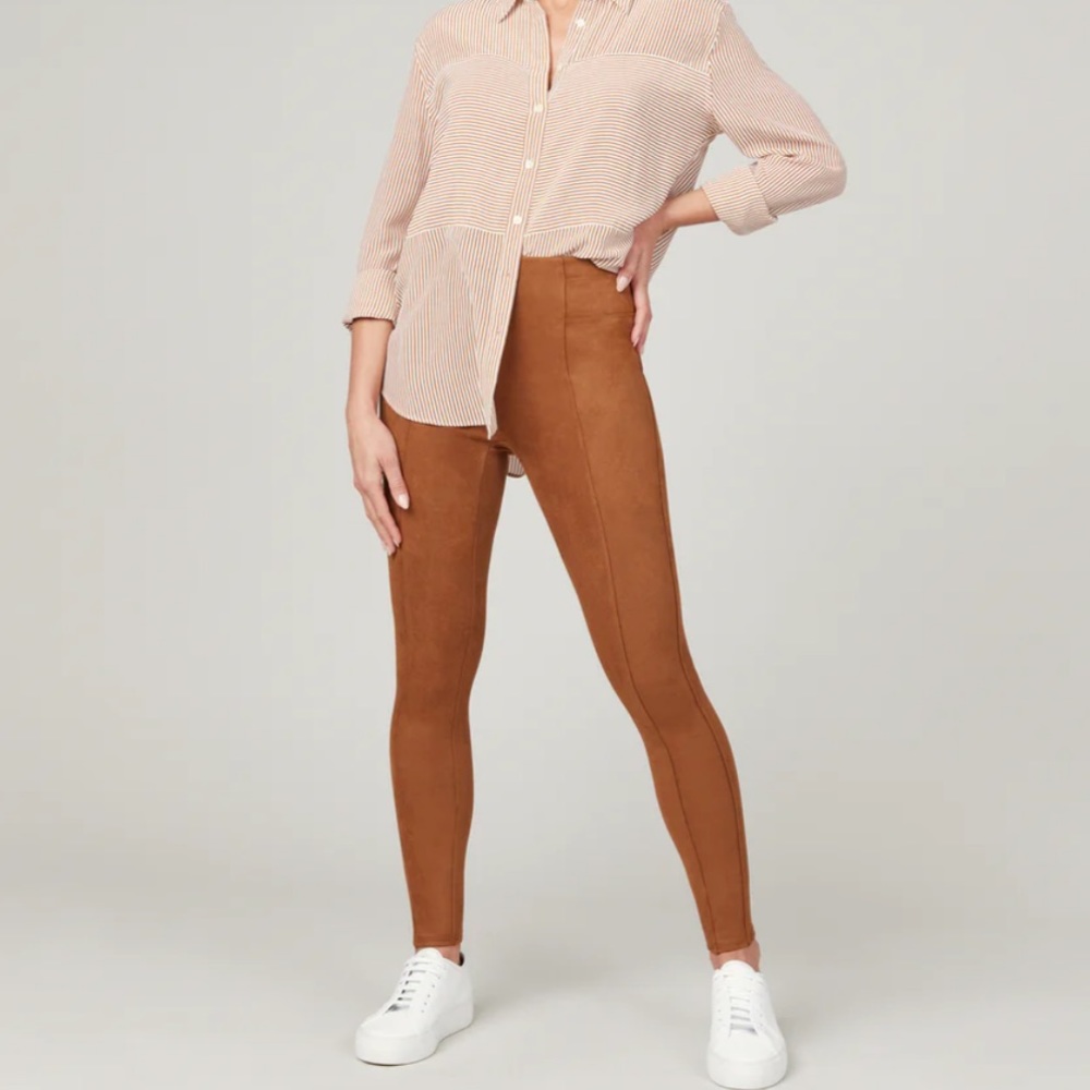 NWT | Spanx Faux Suede Leggings | Size M